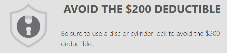 Avoid the $200 Deductible